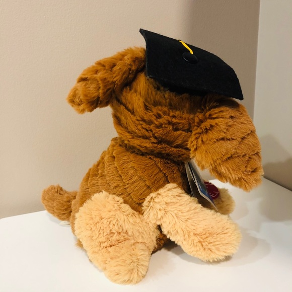 Graduation Stuffed Dog - Picture 3 of 3